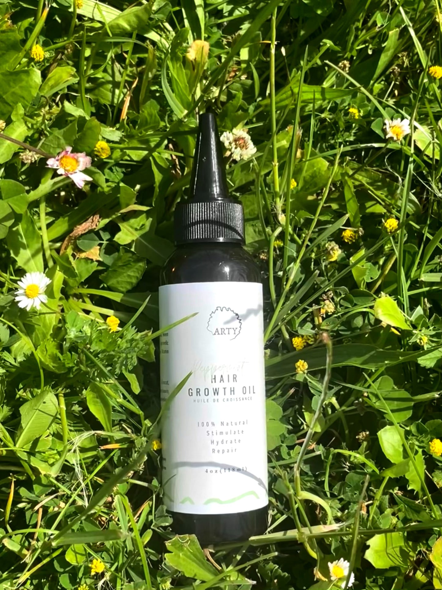 THE PEPPERMINT HAIR GROWTH OIL